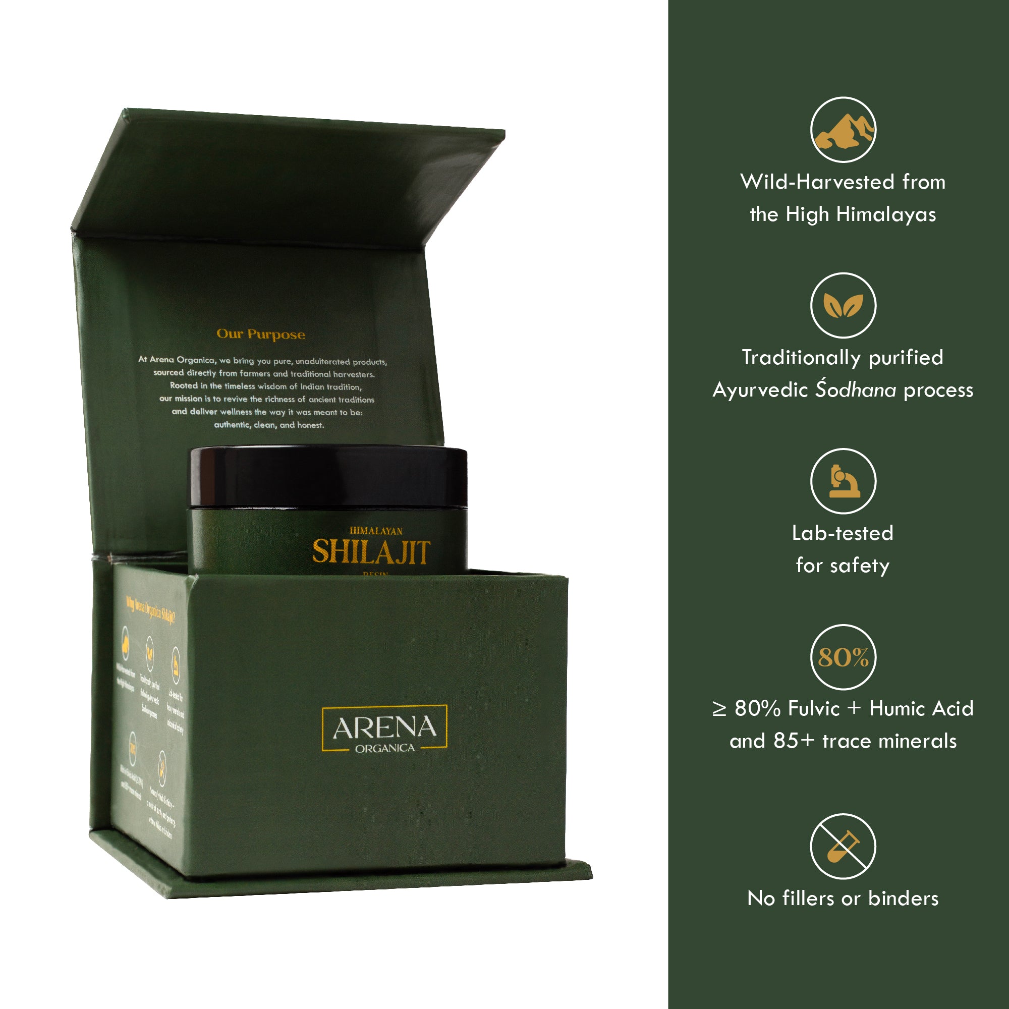 Pure Himalayan Shilajit Resin- 20 gm