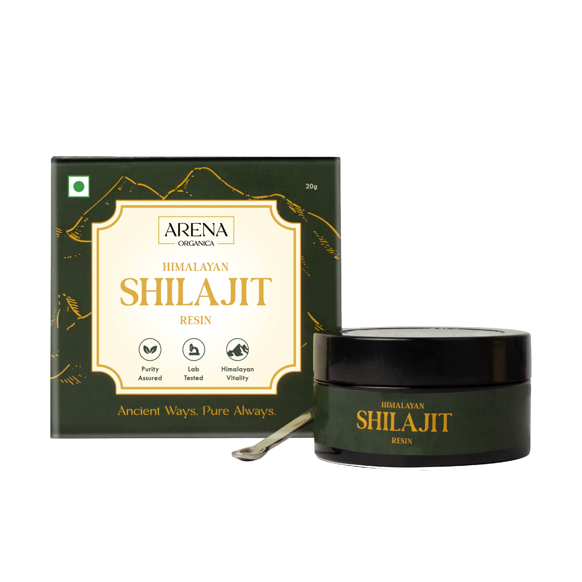 Pure Himalayan Shilajit Resin- 20 gm