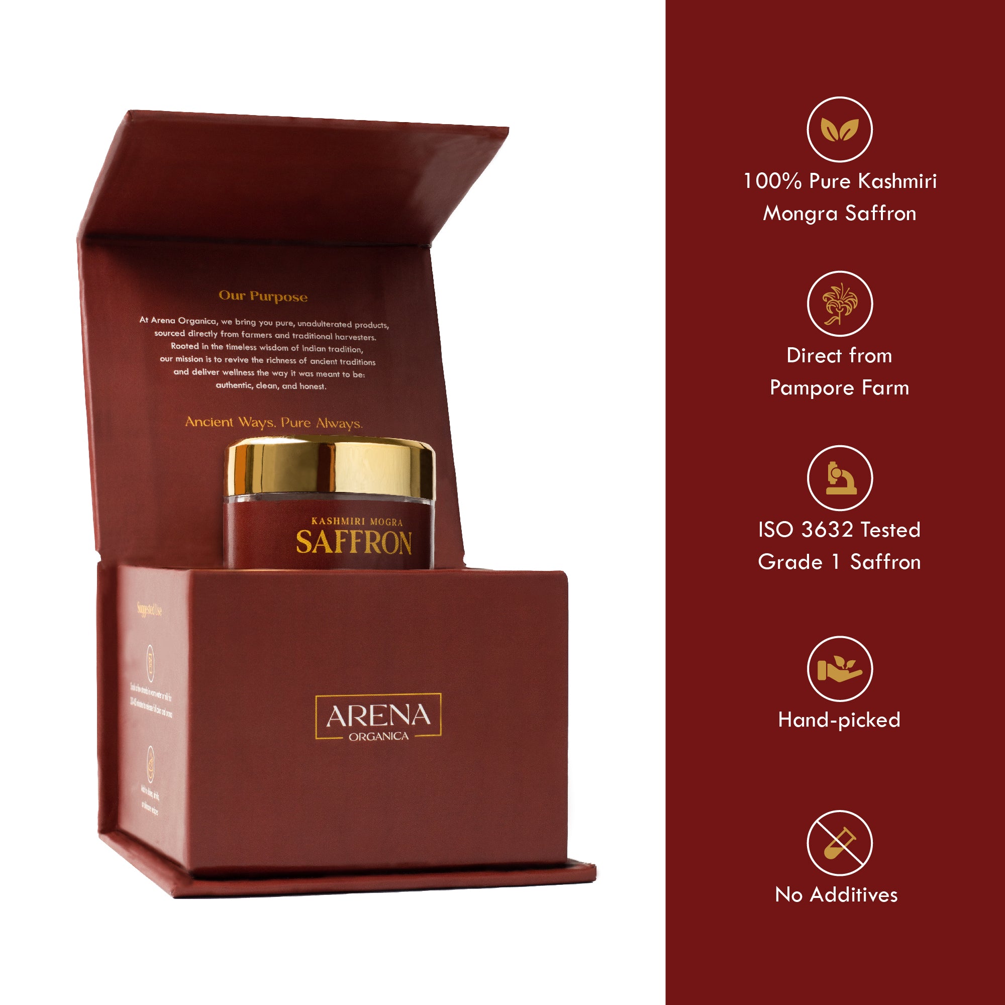 Kashmiri Mogra Saffron- 1 gm