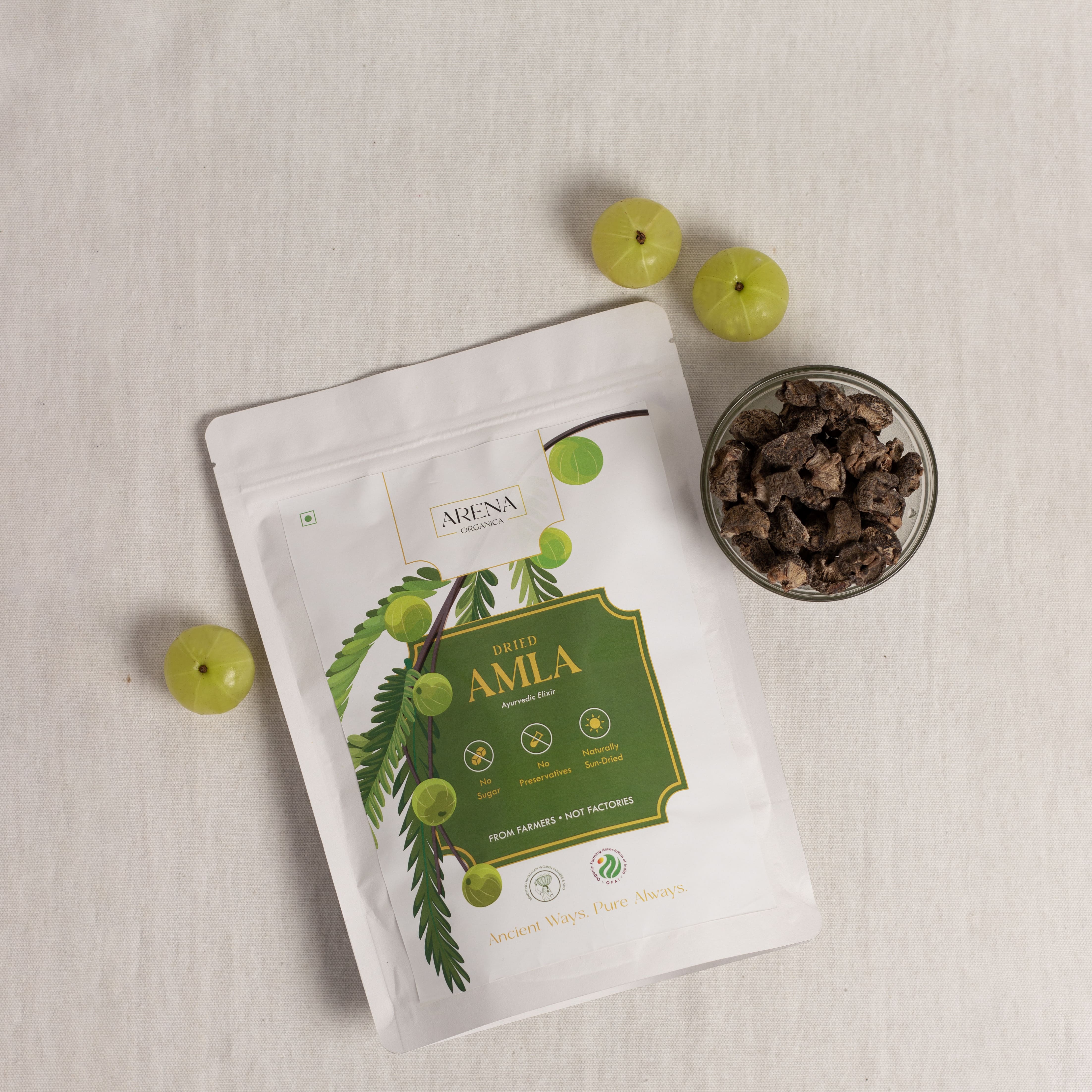 Sugar-free Dried Amla | Premium Indian Gooseberry | 450gm